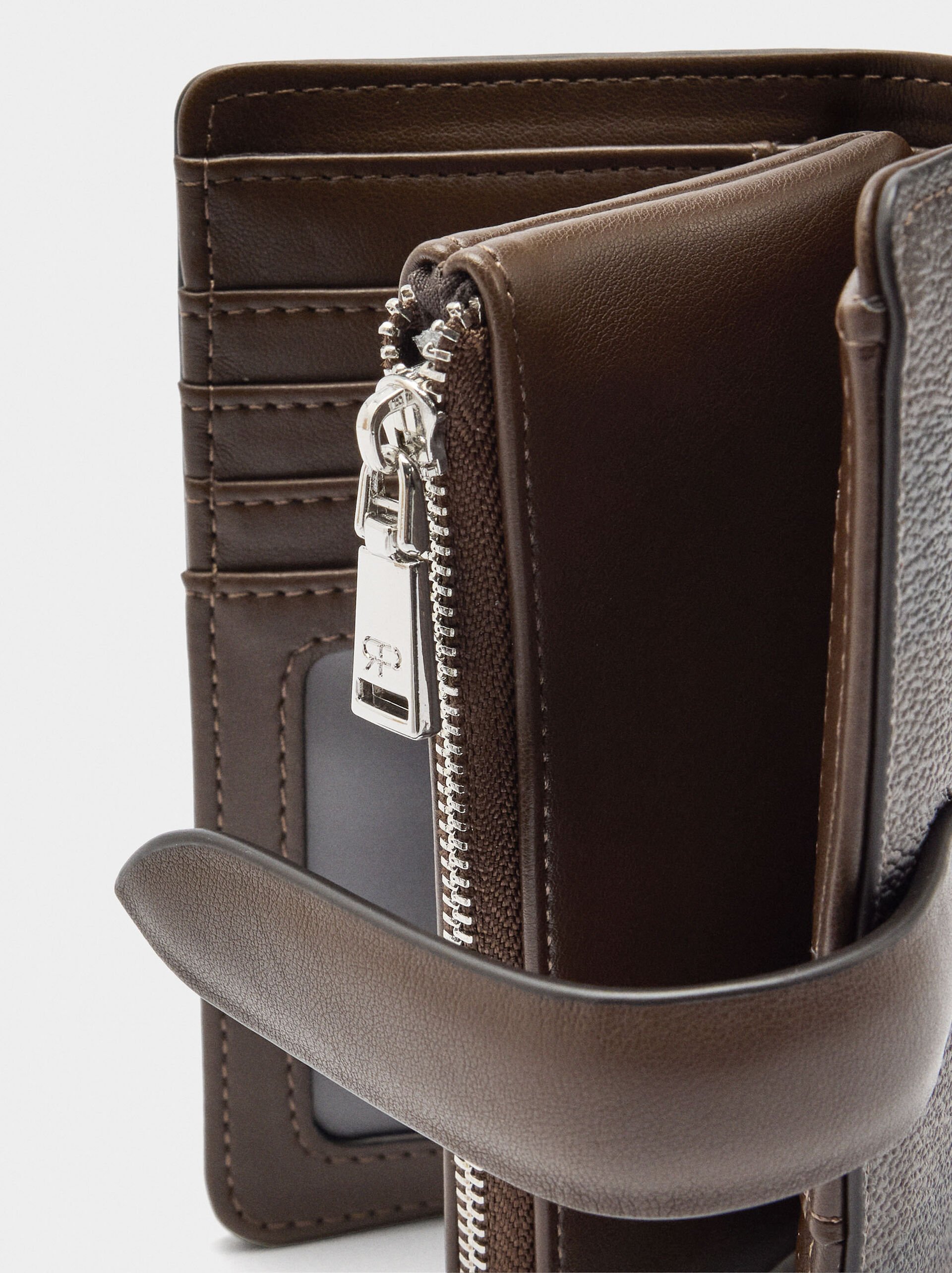 Wallet with stripes M image number 1.0