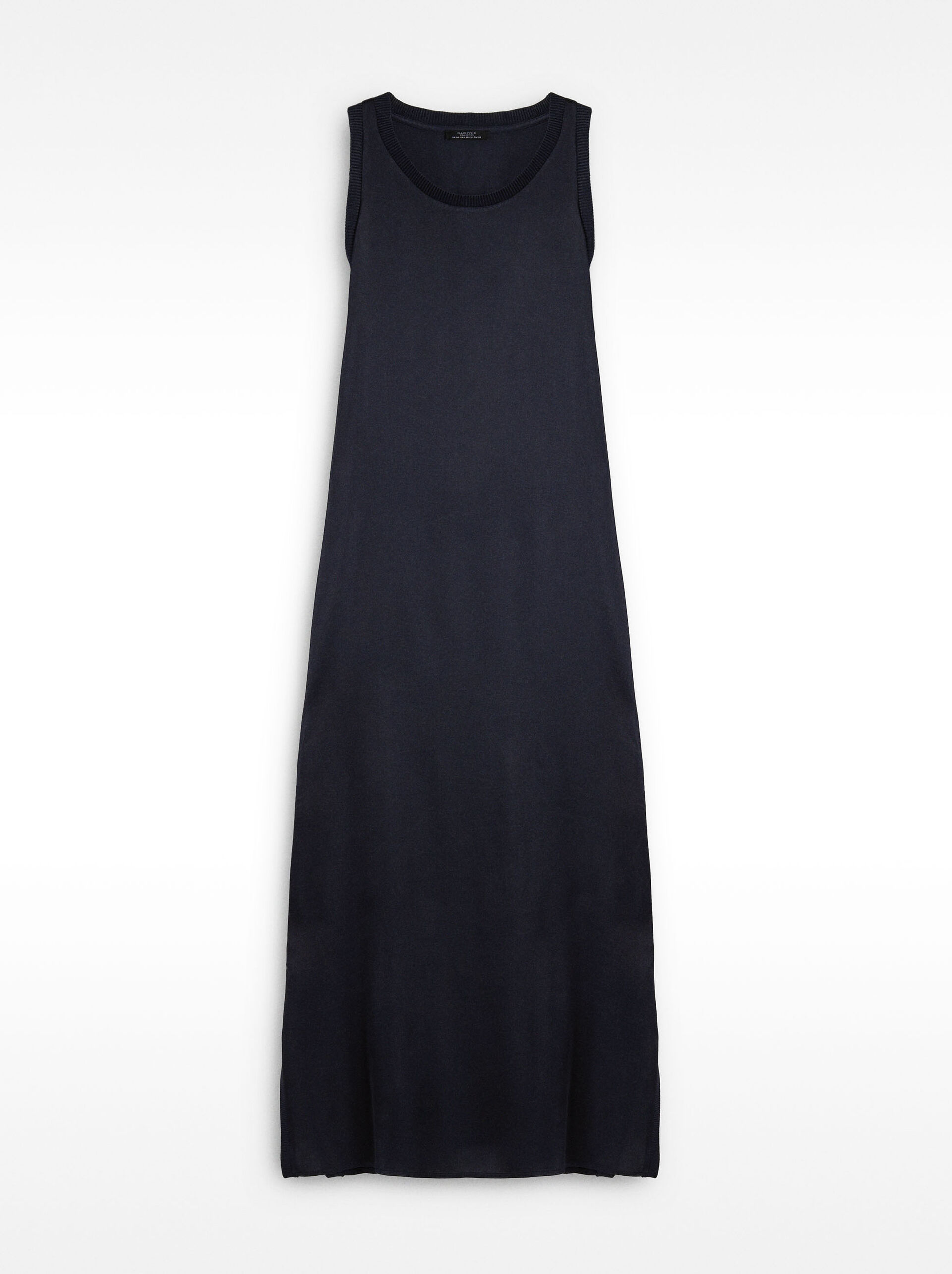 Vestido fluido liso image number 0.0