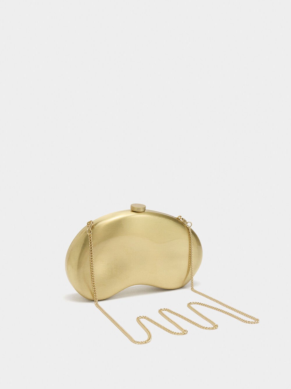 Metallic party clutch