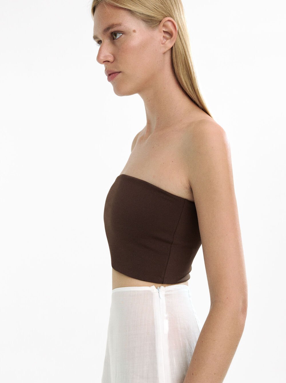 Short bandeau top