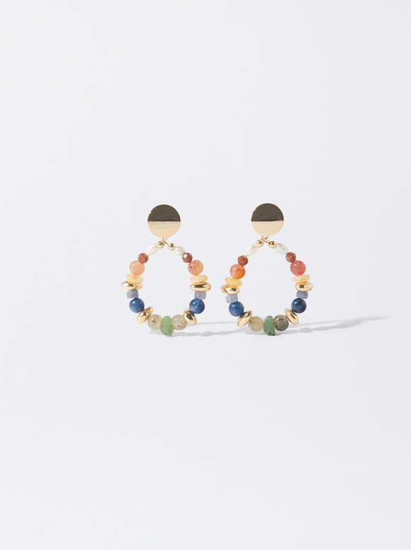 Multicolored Earrings, Multicolor, hi-res