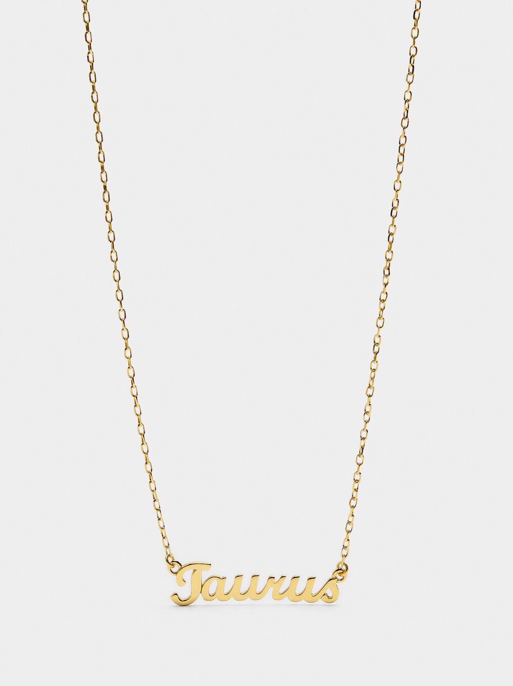 Necklace with zodiac sign AQUARIUS - 925 sterling silver