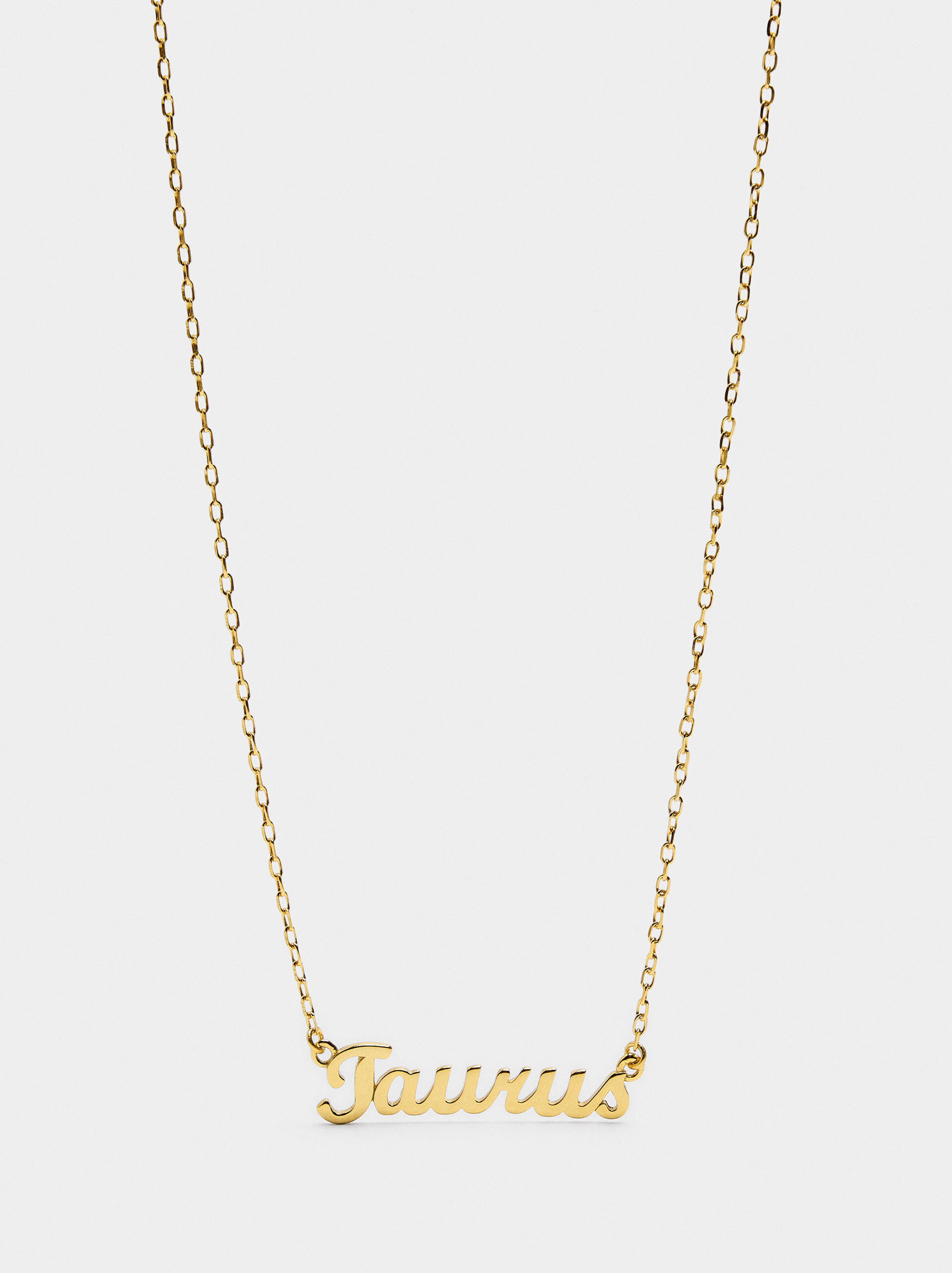 Necklace with zodiac sign AQUARIUS - 925 sterling silver image number 0.0