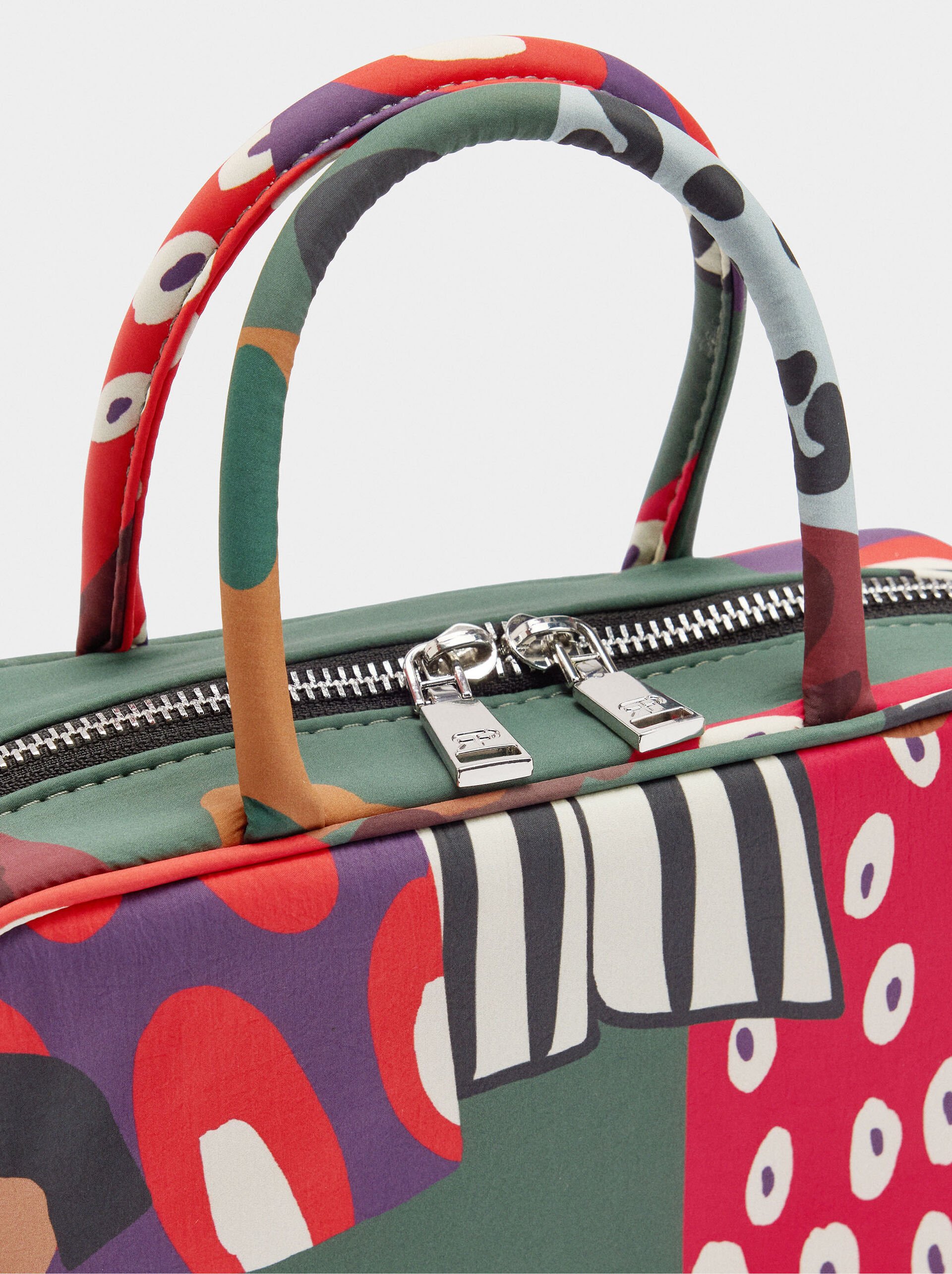 Sac bowling imprimé en nylon image number 2.0