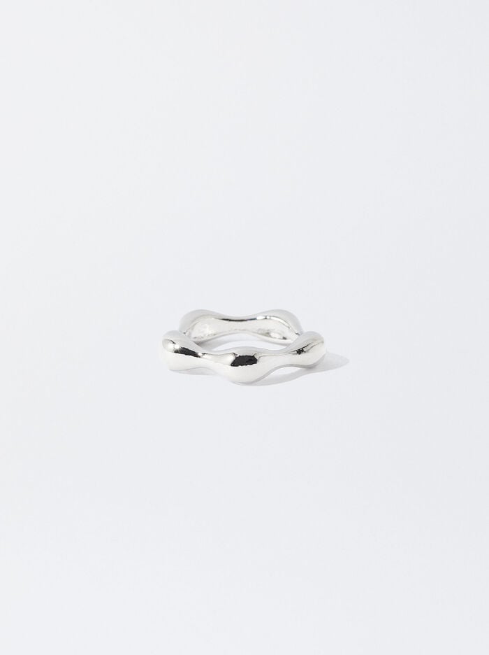 Irregular Silver Ring