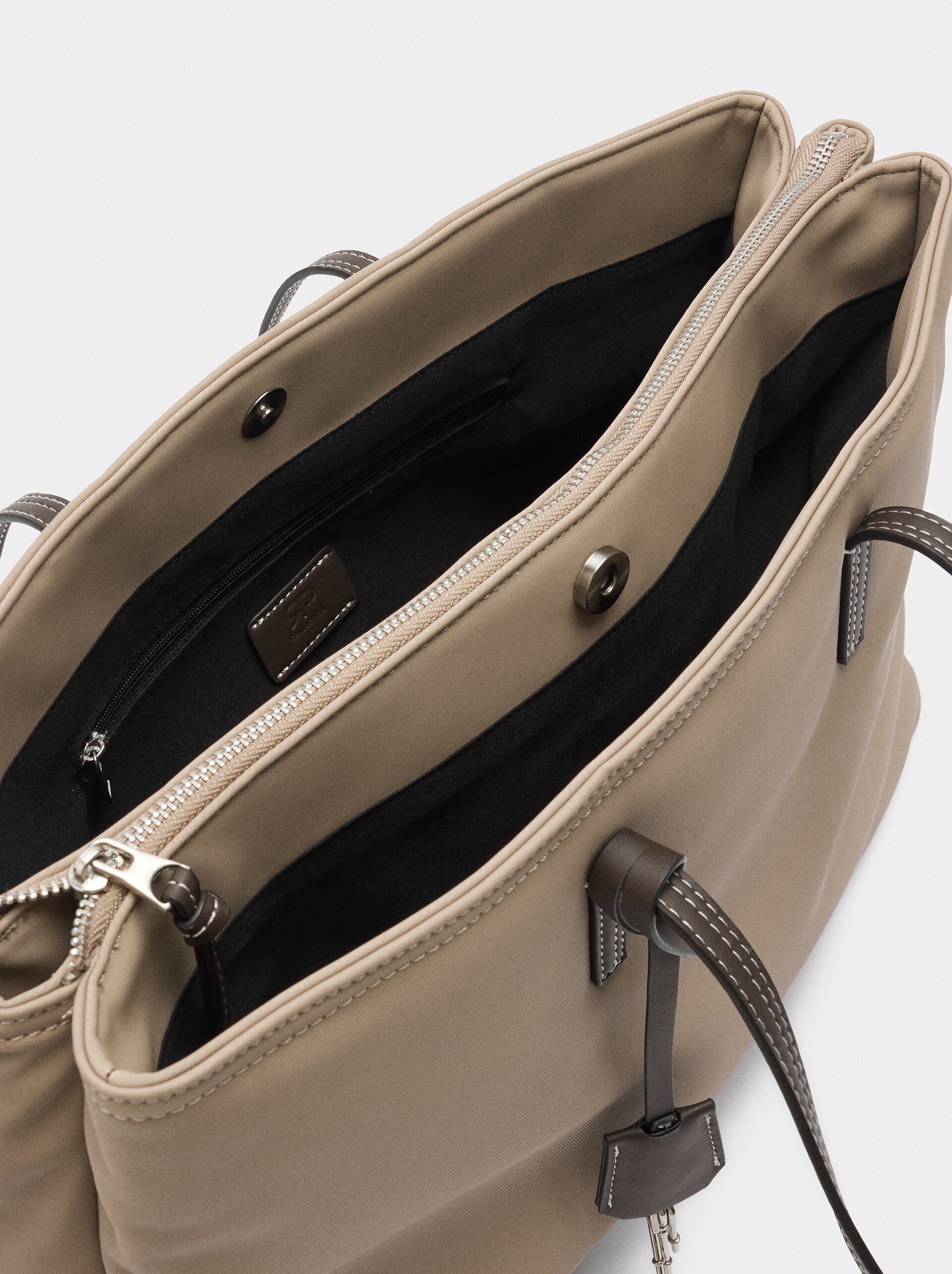 Bag for laptop 13" with nylon effect image number 4.0