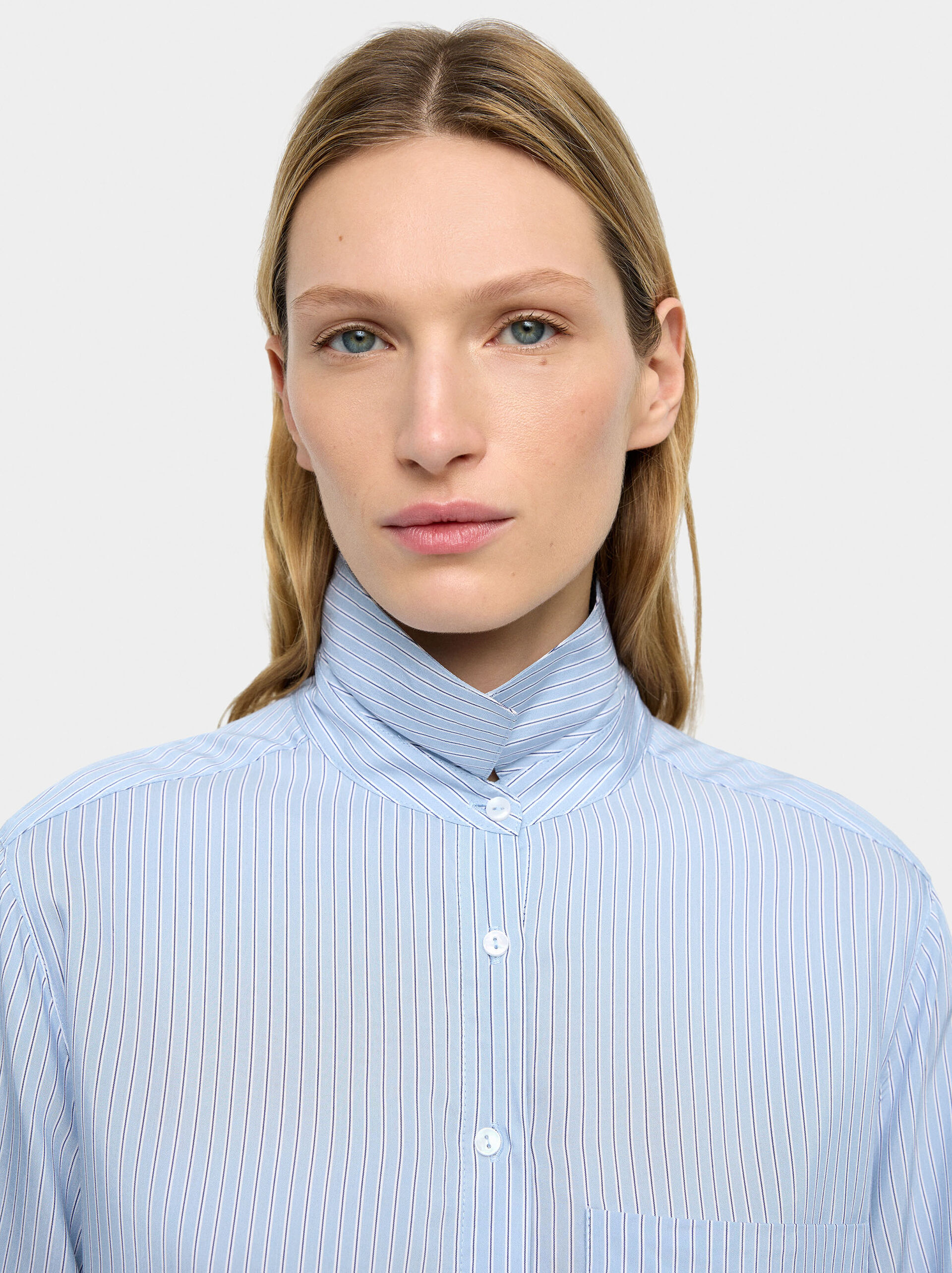 Shirt with pinstripe image number 4.0