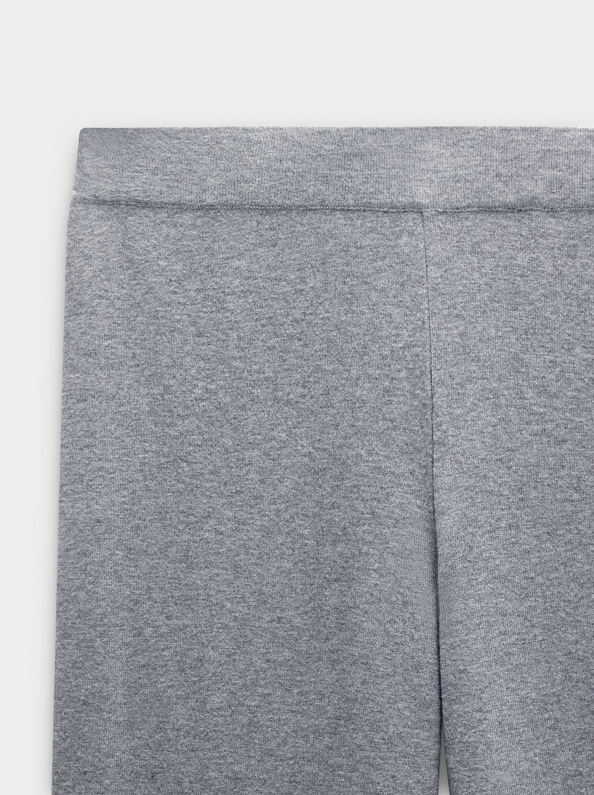 Elastic waist knit pants image number 6.0