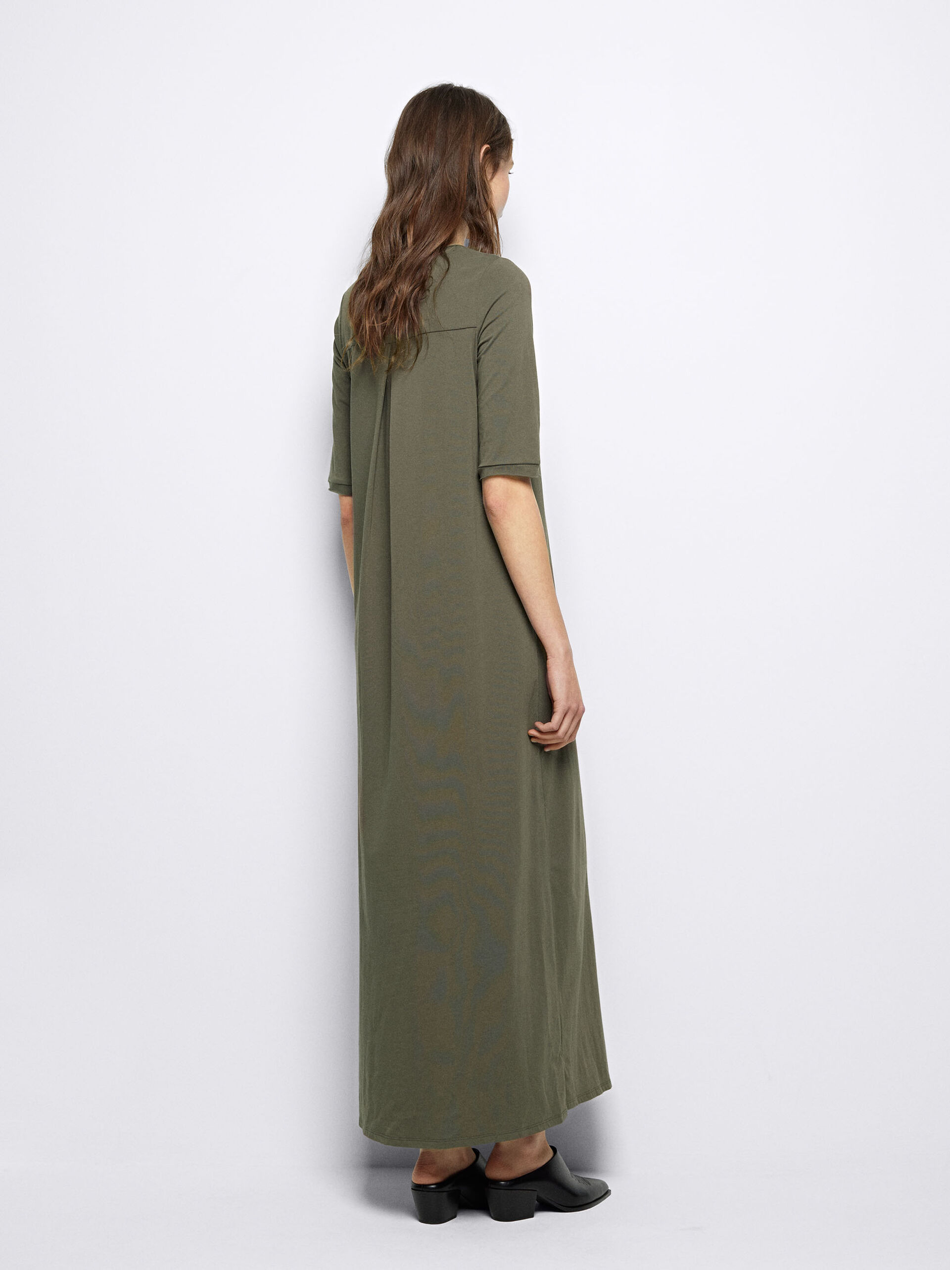 Flowy Cotton Dress image number 4.0