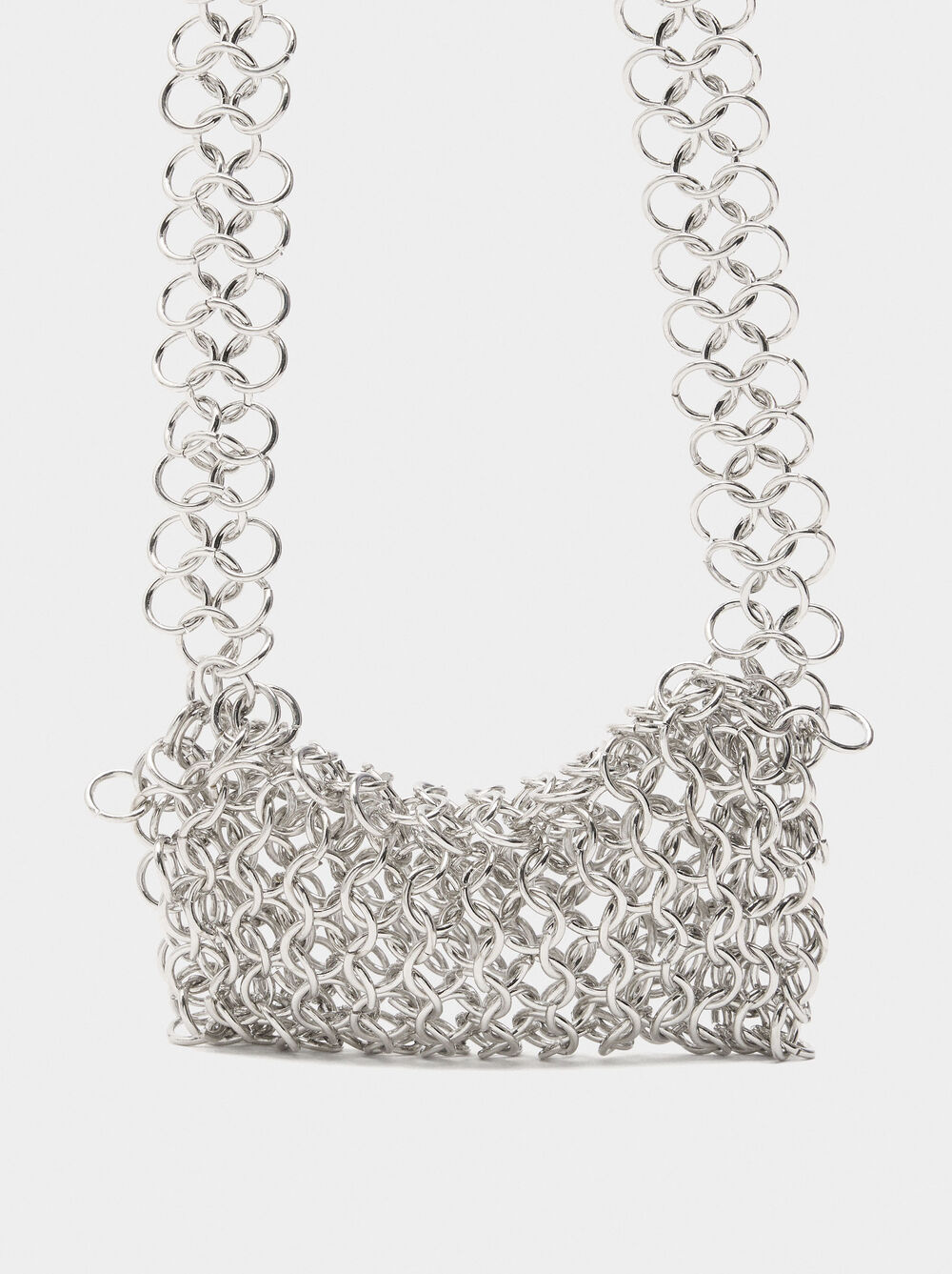 Multiple-ring belt with bag