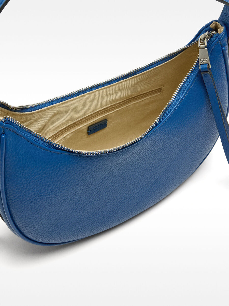 Borsa spalla hobo texturizzata