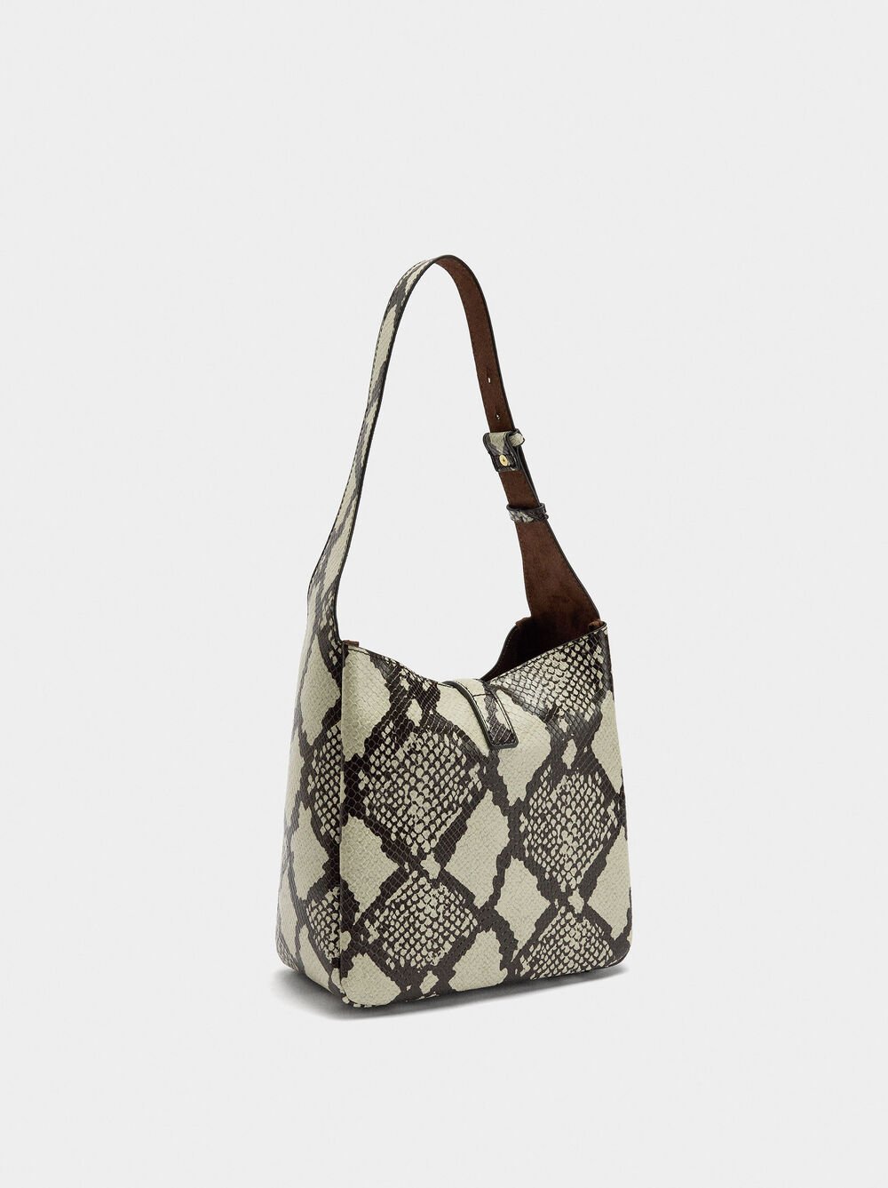 Shoulder bag printed animal