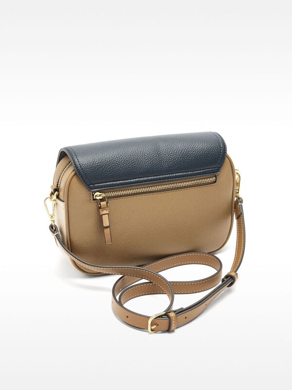 Color block crossbody bag