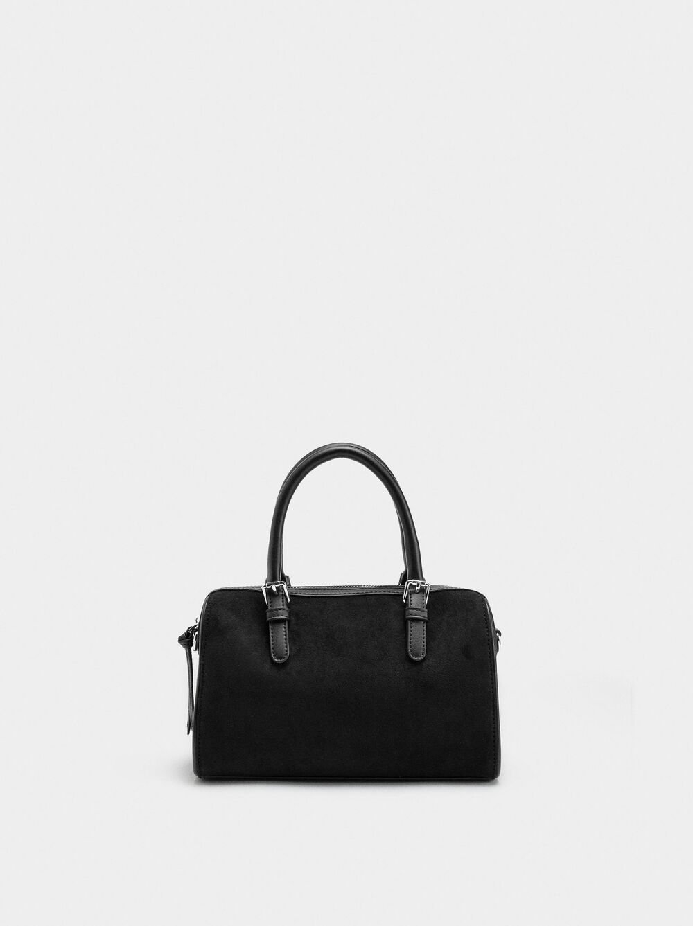 Bowling bag with leather-effect L