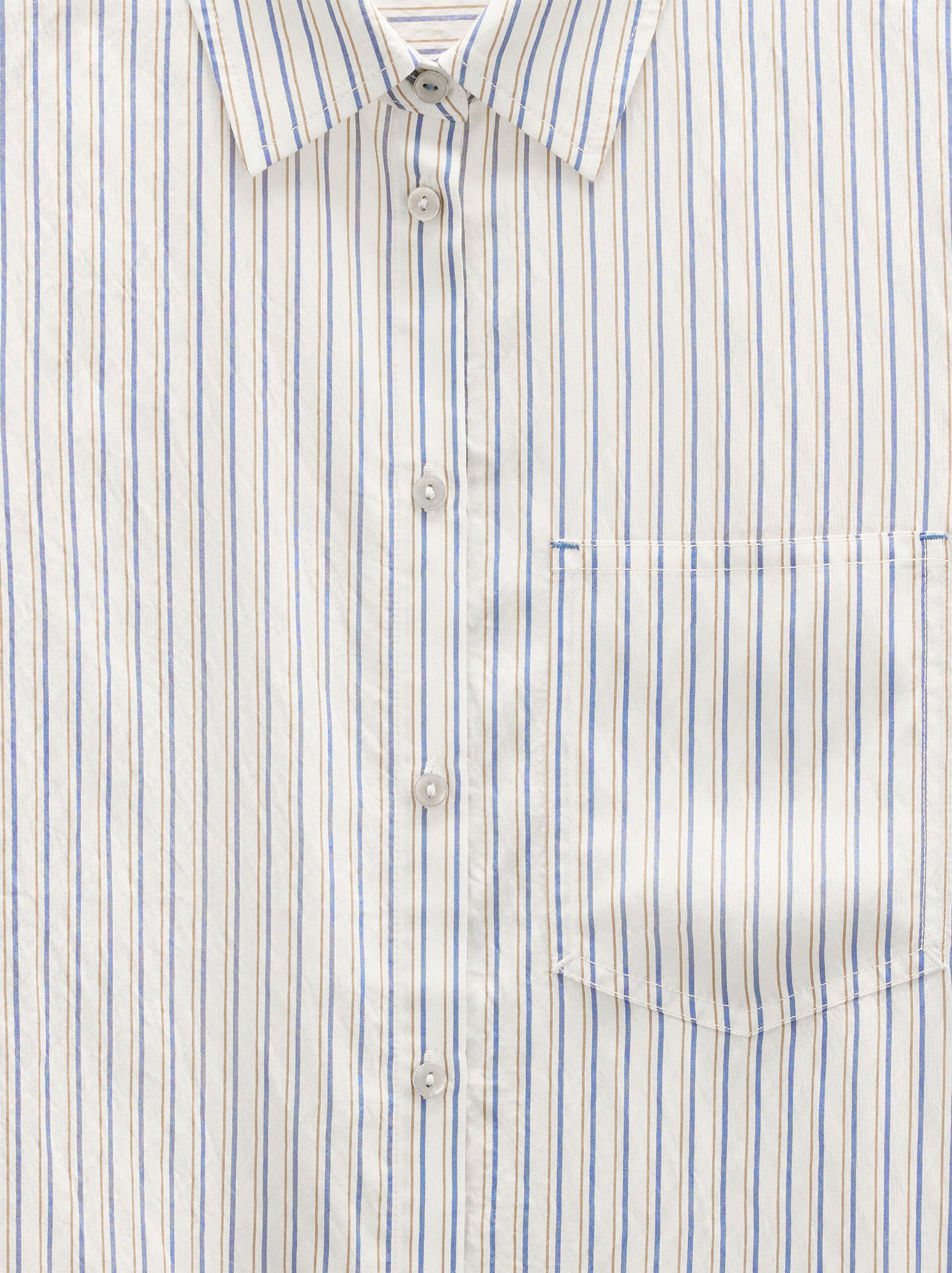 Camisa de rayas manga larga image number 6.0