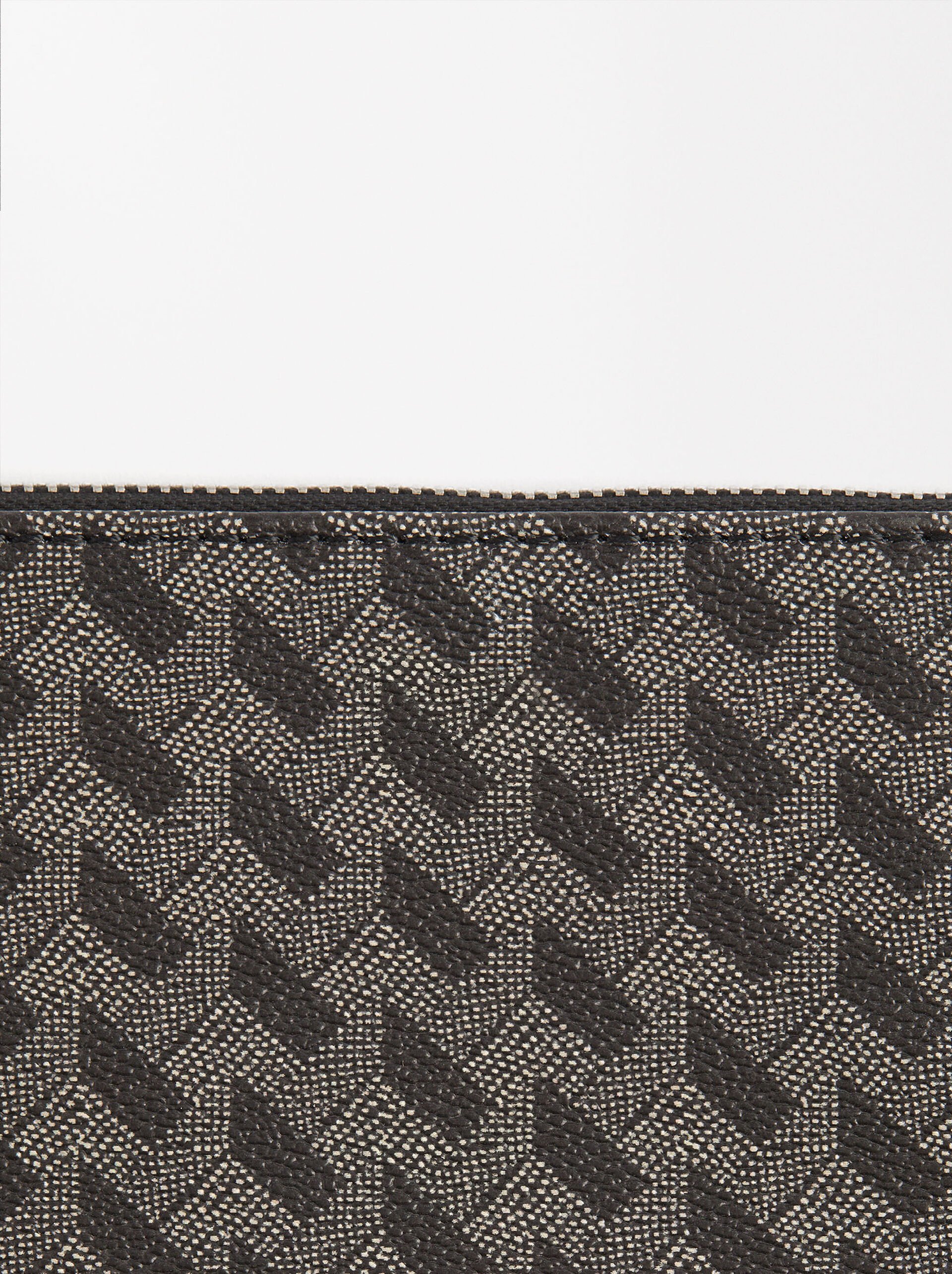 Printed shopper bag image number 5.0