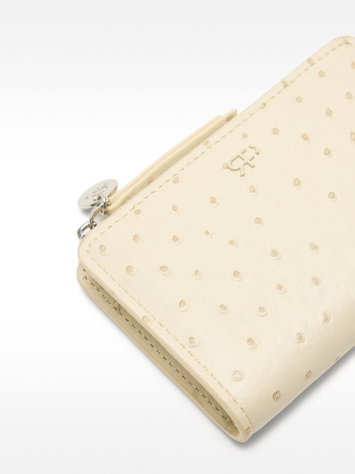 Cartera con grabado animal