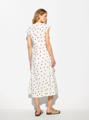 Polka Dot 100% Cotton Dress image number 2.0