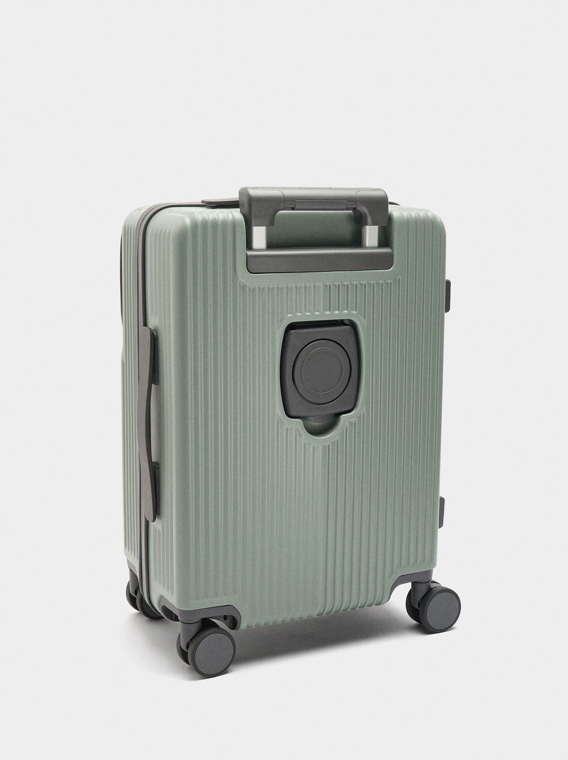 Travel suitcase with texture image number 2.0