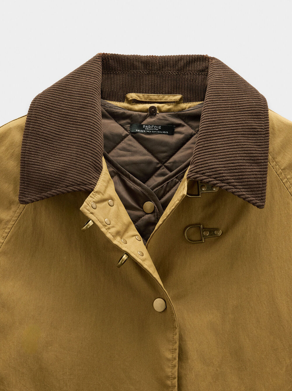 Cotton jacket with vest