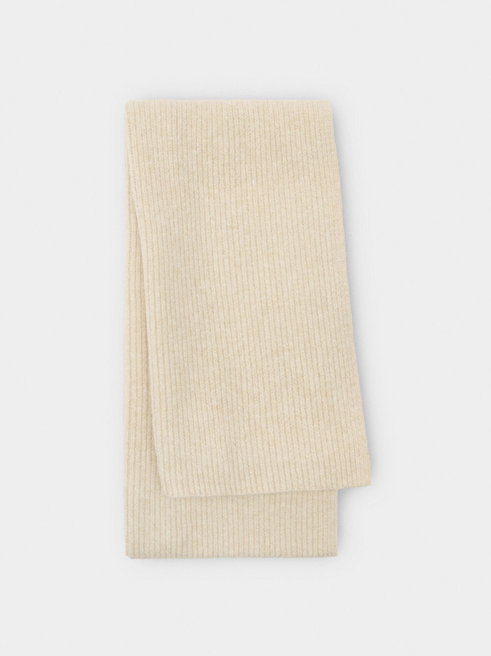 Écharpe côtelée