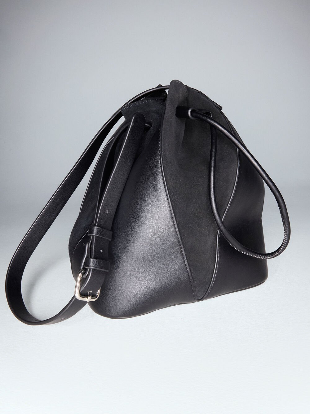 Bolso bombonera de piel M