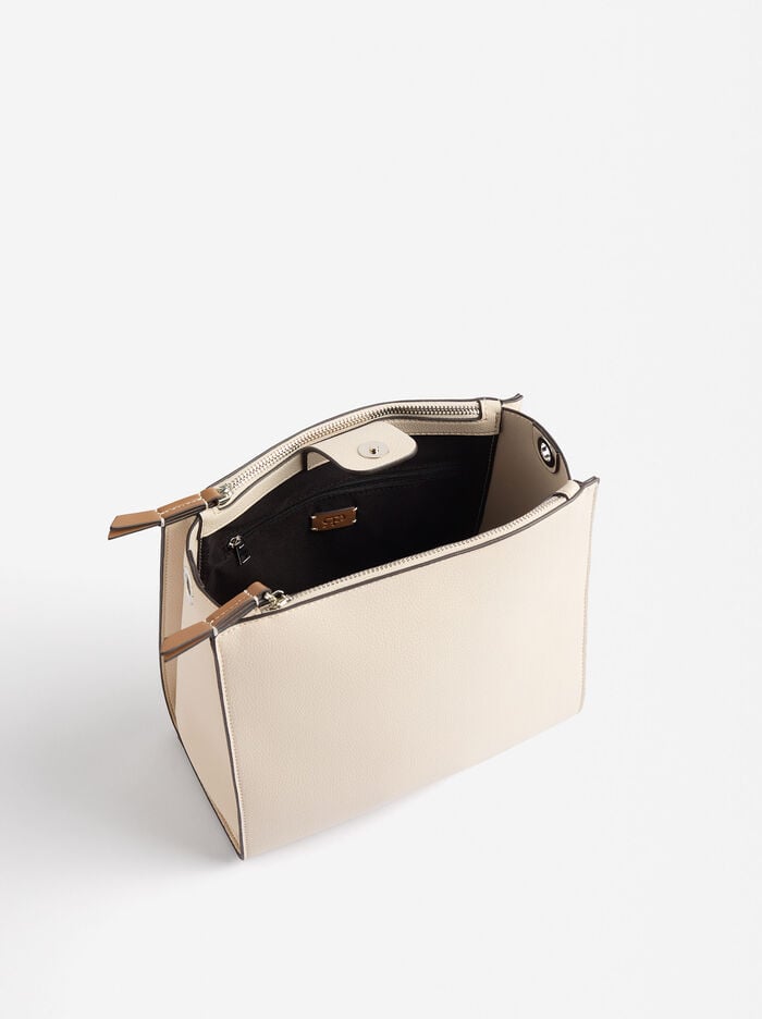 Bolso de hombro con colgante