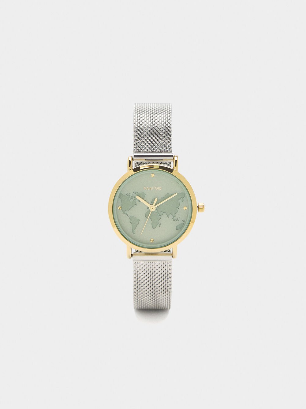 World map sphere watch