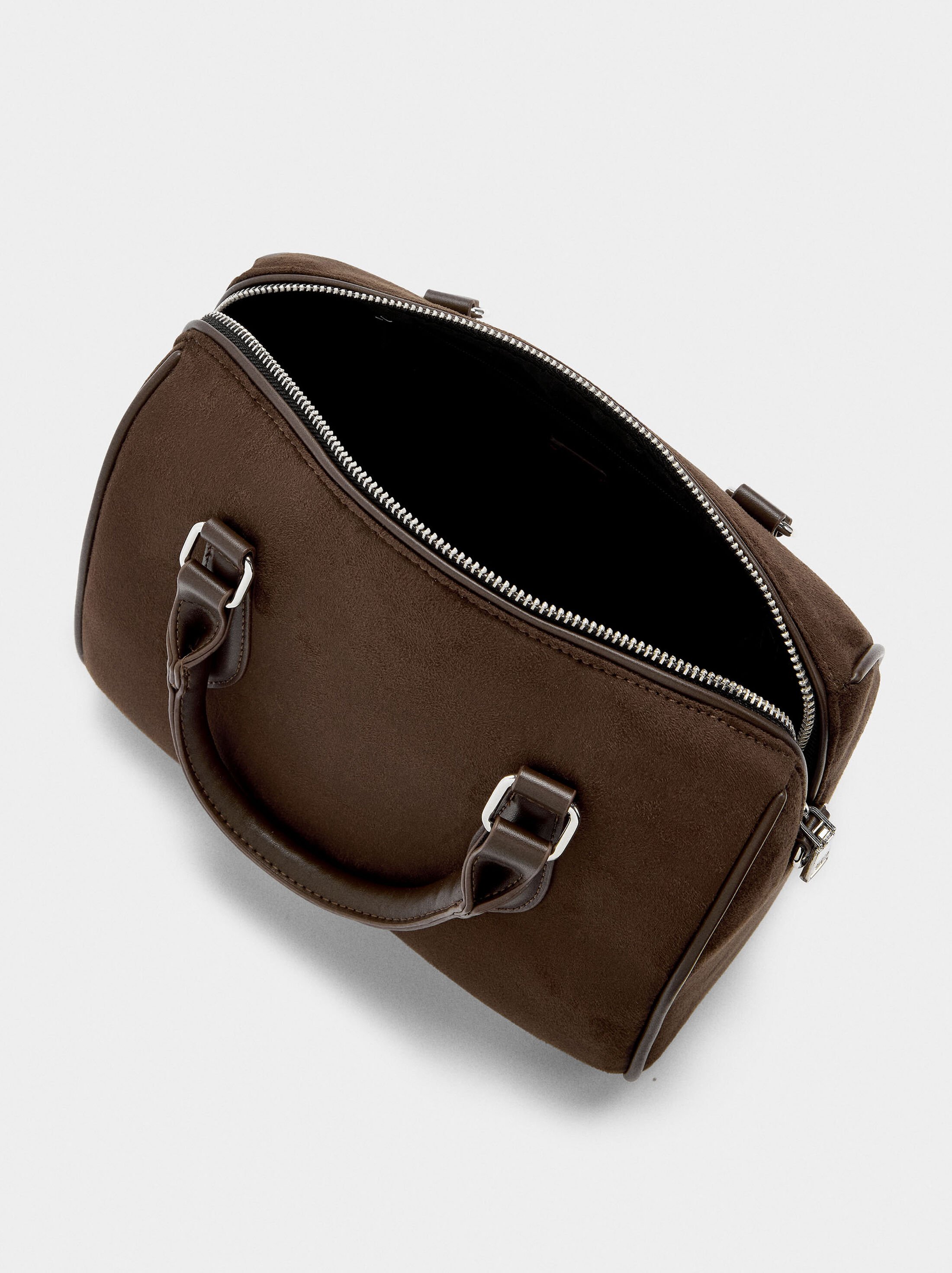 Leather-effect tote bag S image number 3.0