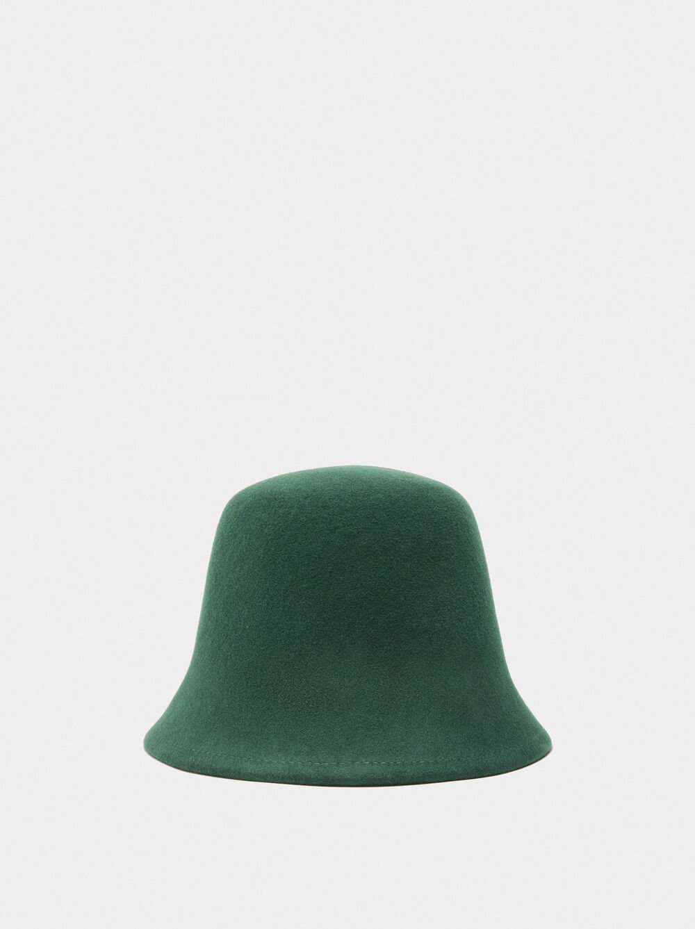 Bucket bag hat with 100% wool