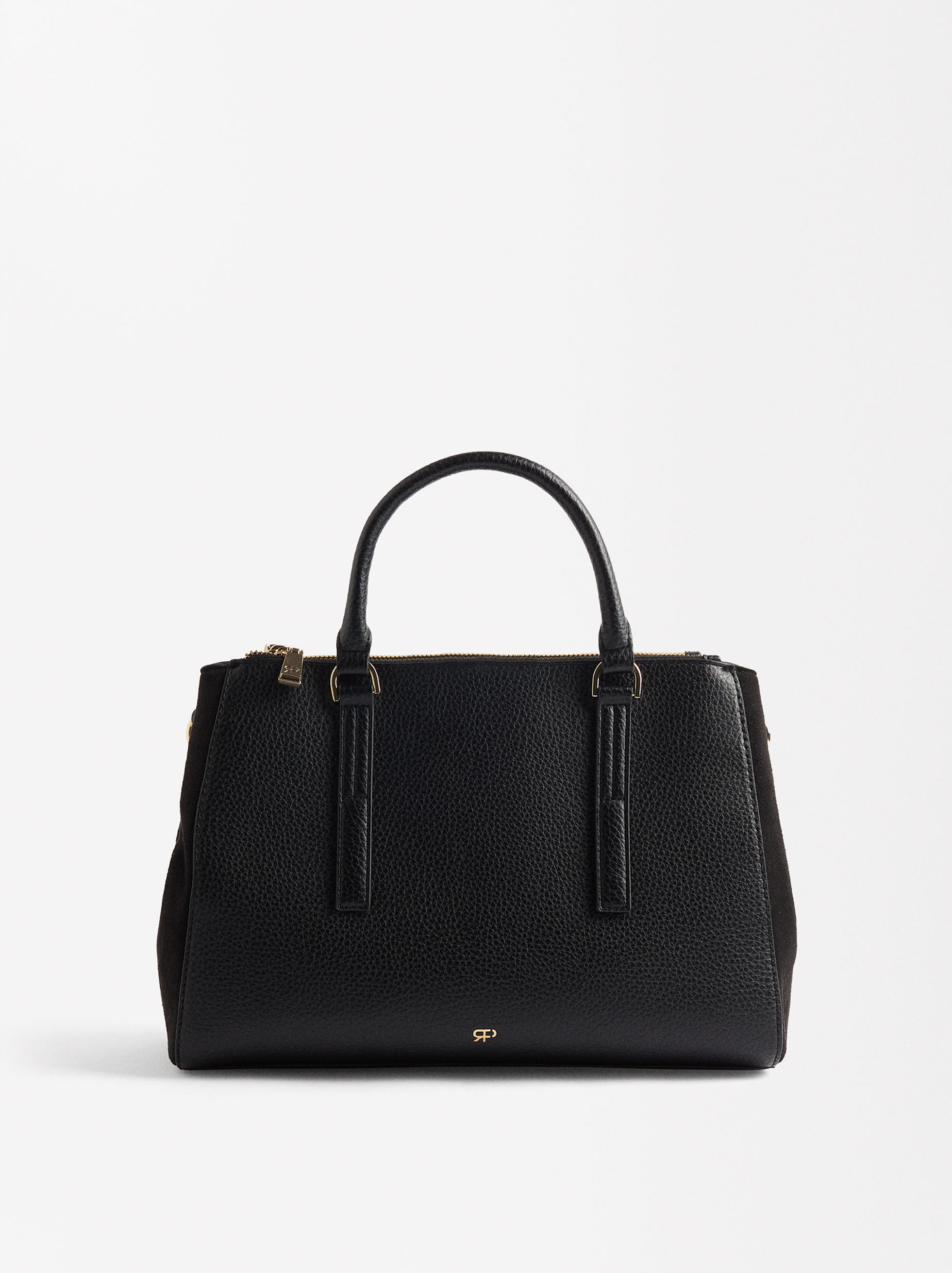 Borsa Tote Con Ciondolo Nero Parfois