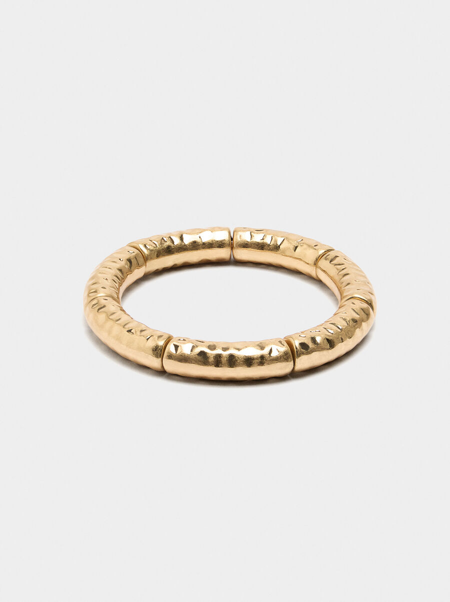 Tubular elastic bracelet