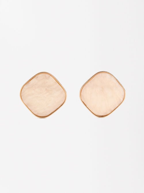 Pendientes maxi perlados
