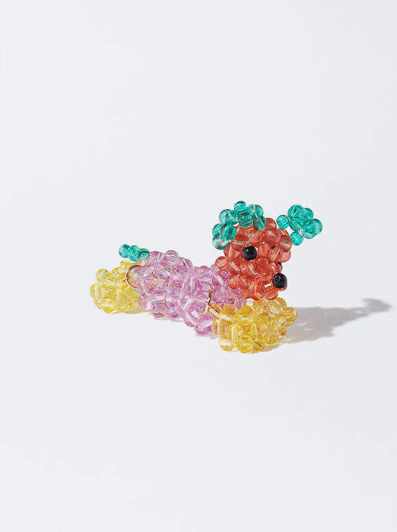 Dog Key Chain, Multicolor, hi-res