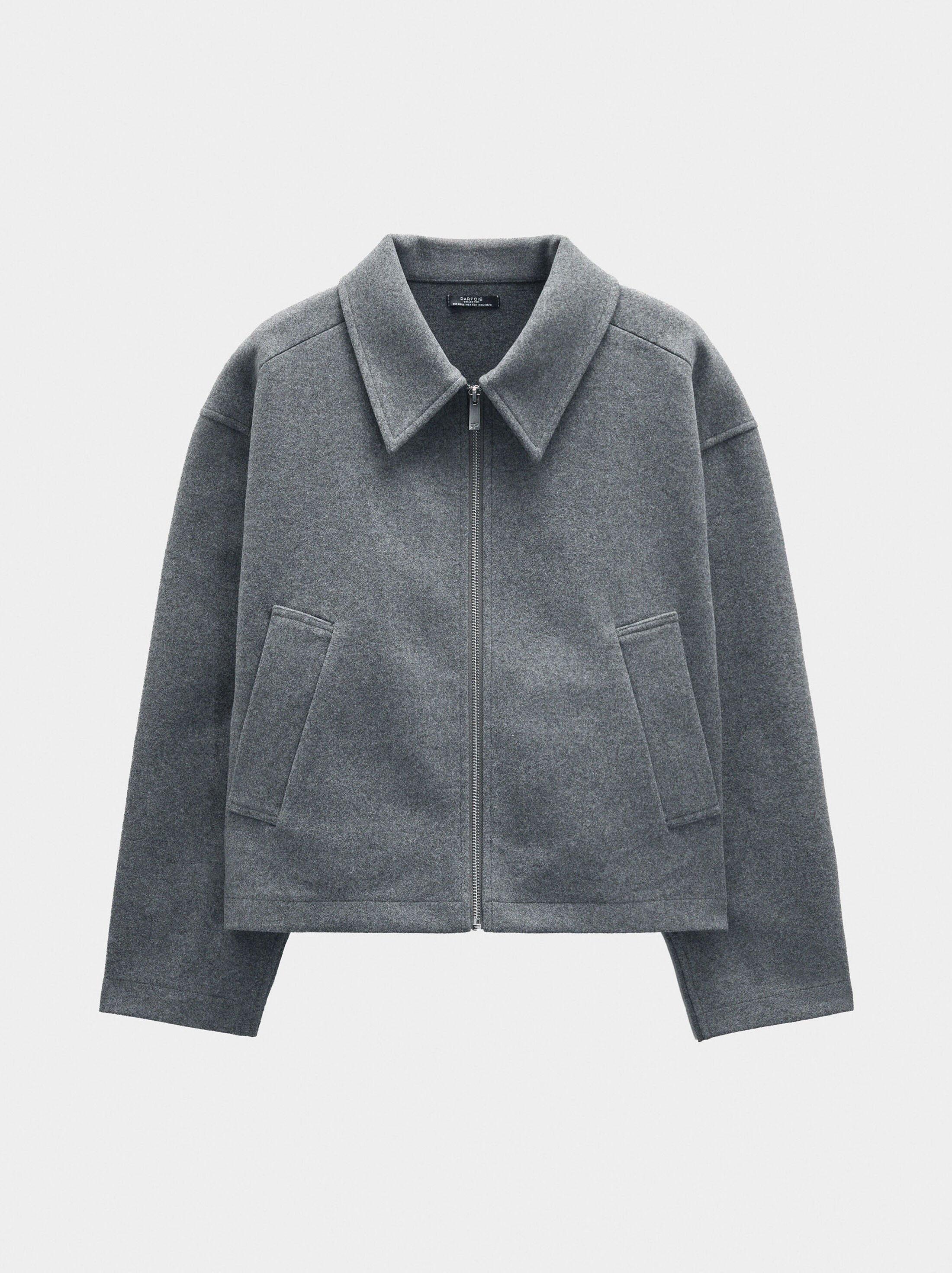 Light jacket with zipper closure image number 5.0