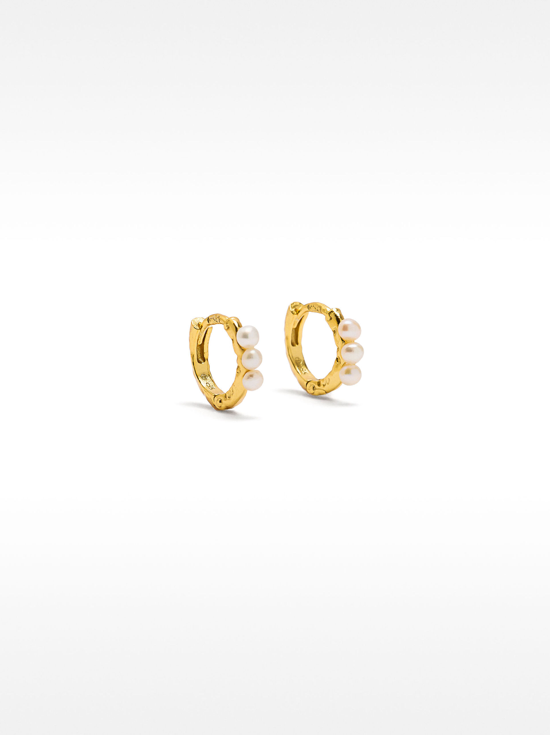 Cercei con perle d’acqua dolce – argento sterling 925 image number 1.0