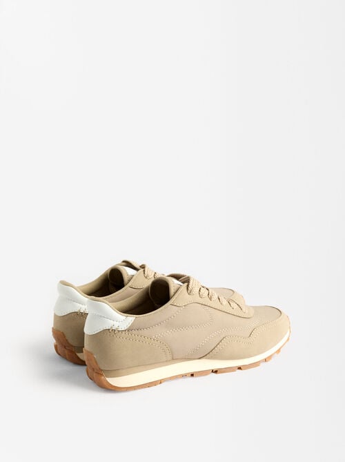 Combined nylon sneakers