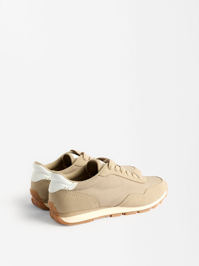 Combined nylon sneakers