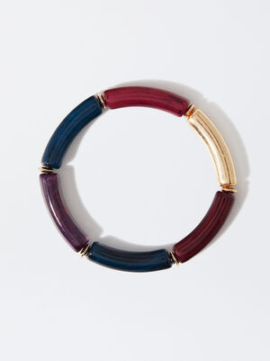 Multicoloured Elastic Bracelet image number 2.0