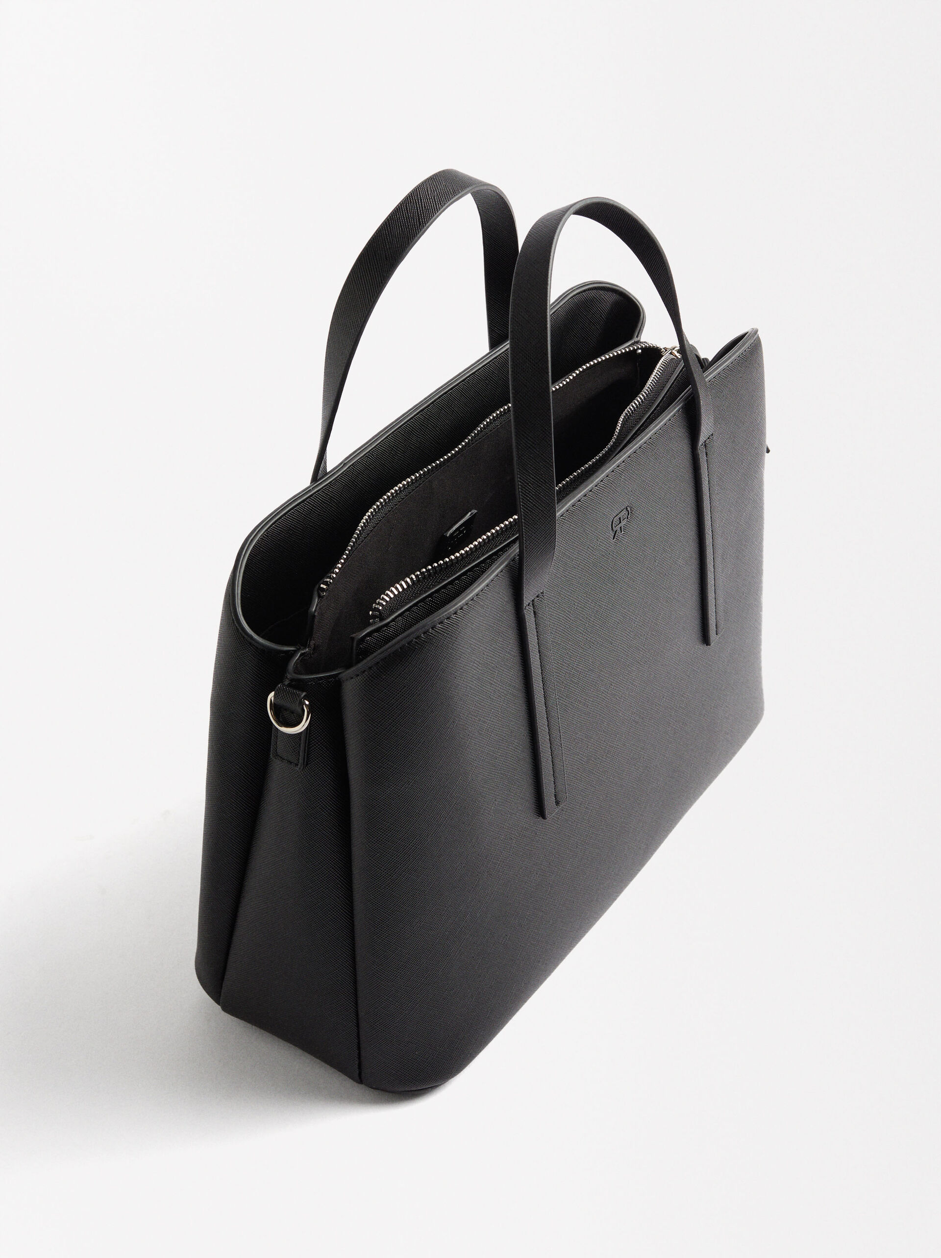 Tote bag with texture M image number 4.0