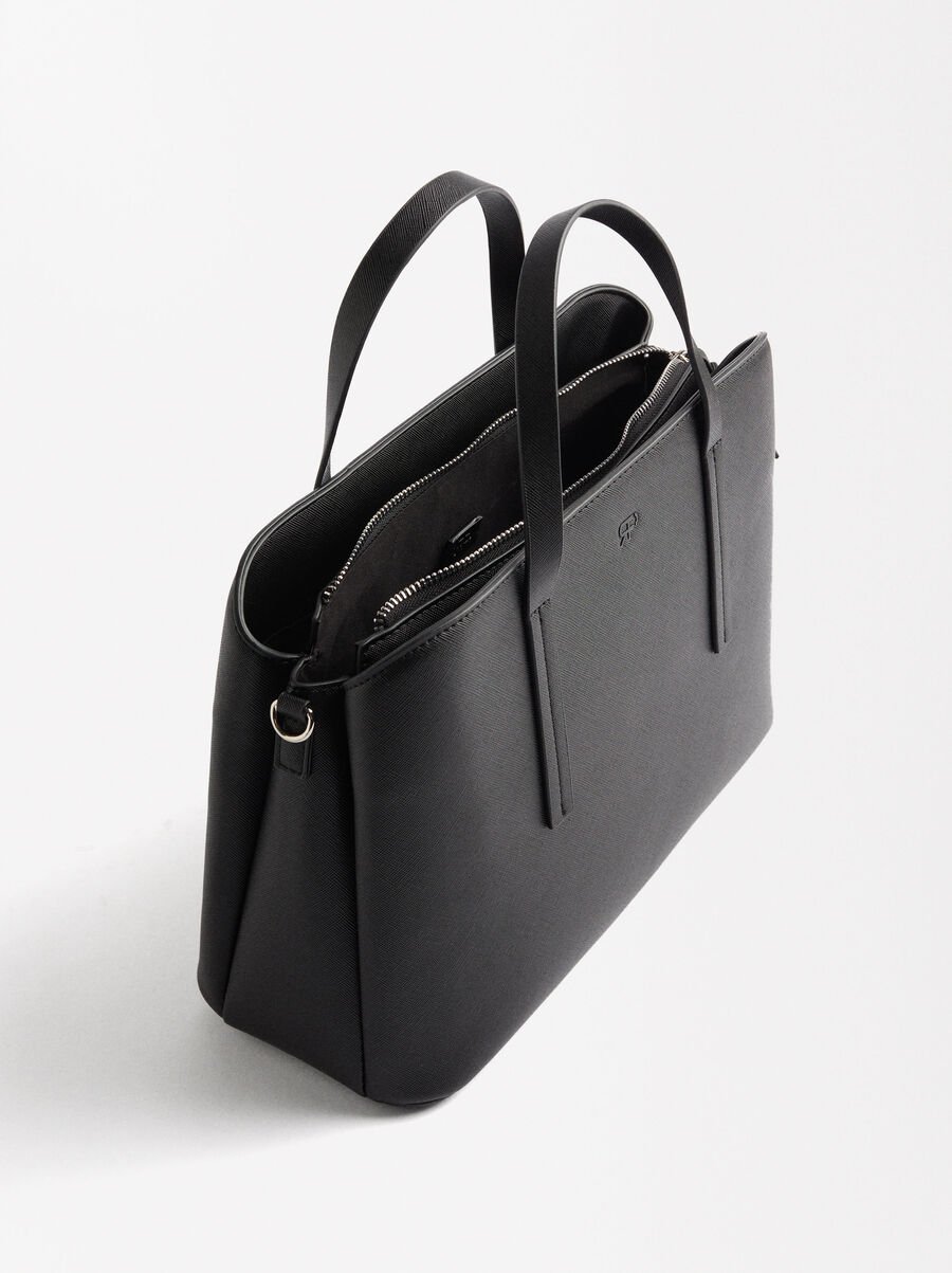 Tote bag with texture M