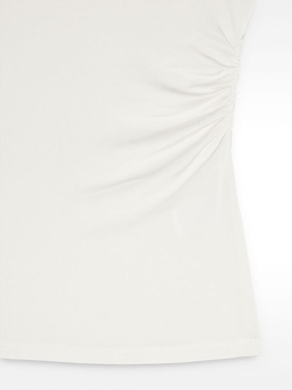 Draped asymmetrical top
