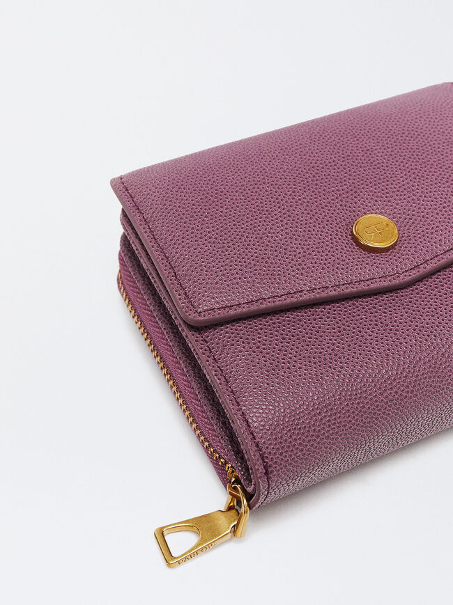 Wallet With Flap Closure image number 1.0
