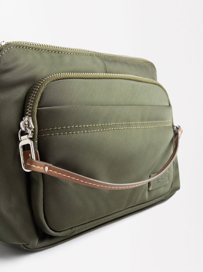 Nylon crossbody bag