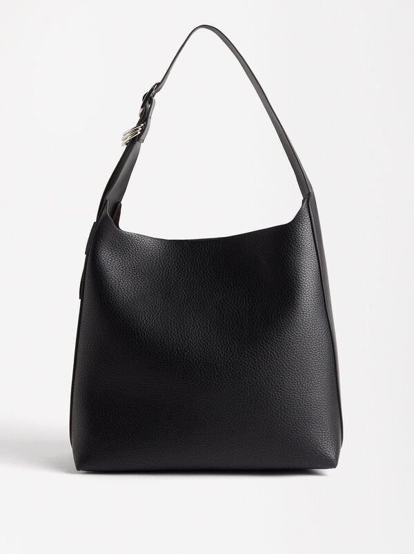 Shoulder bag with crossbody bag