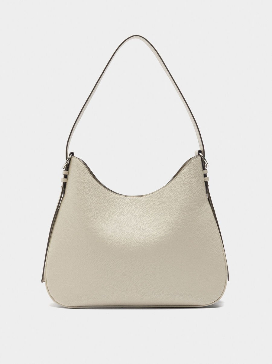 Shoulder bag with texture