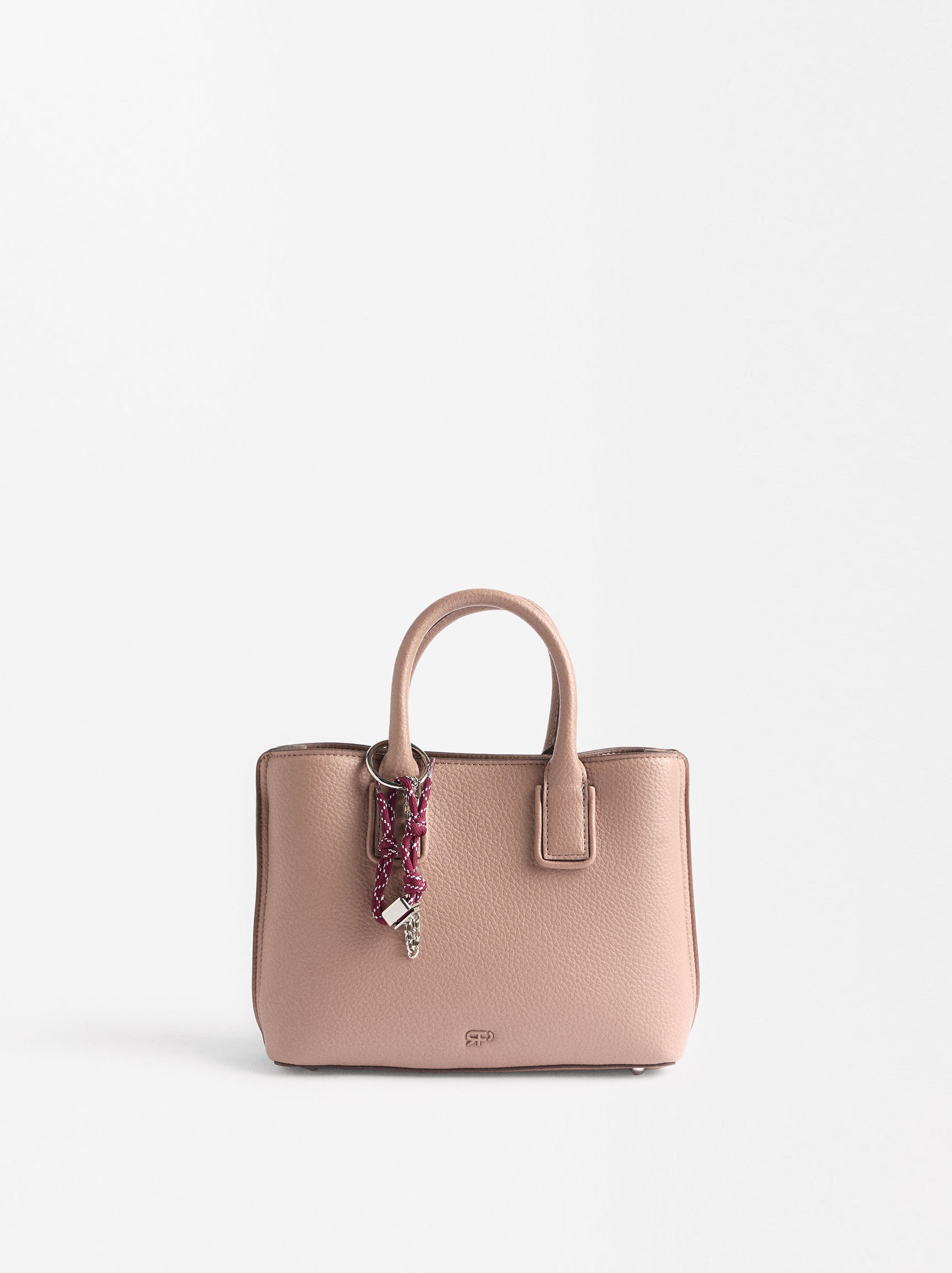 Bolso Tote Con Colgante S