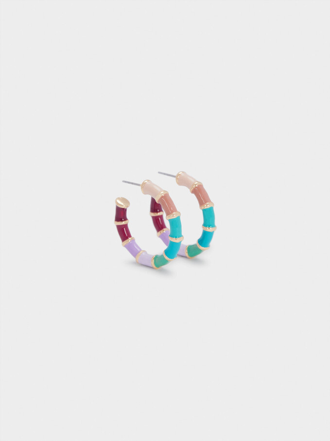 Multicoloured Earrings, , hi-res