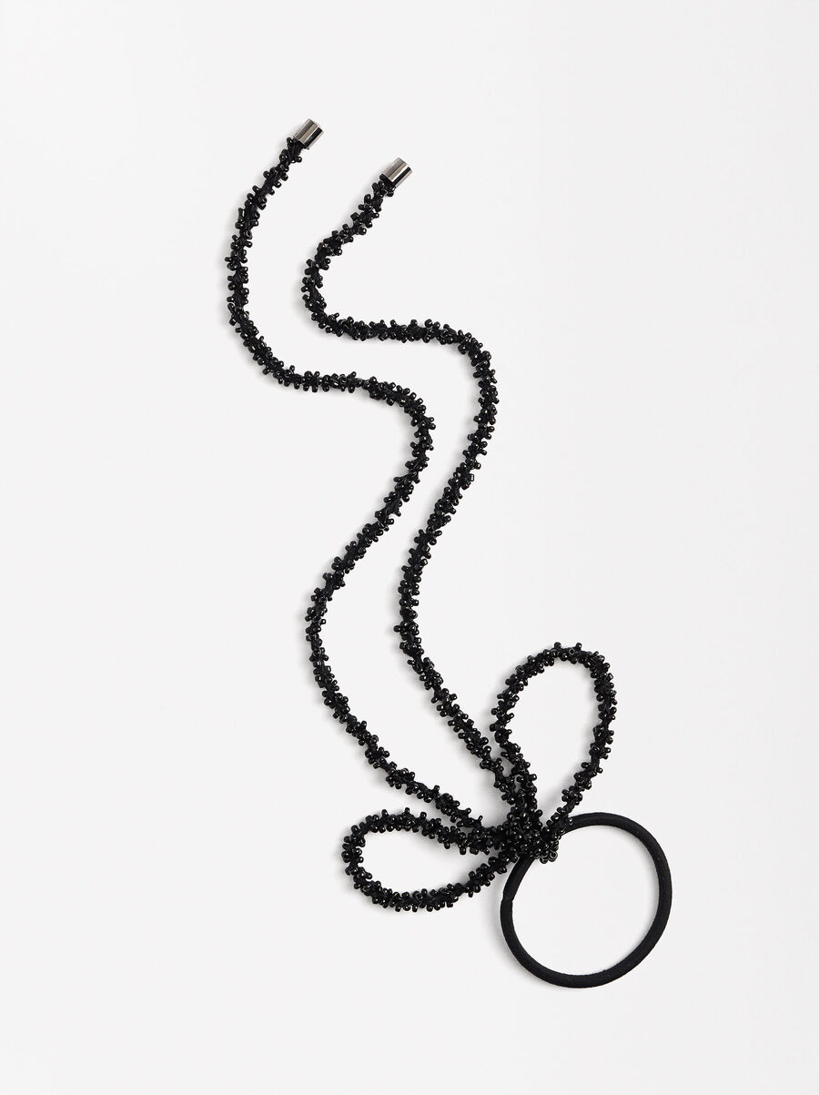 Elástico para cabelo com laço