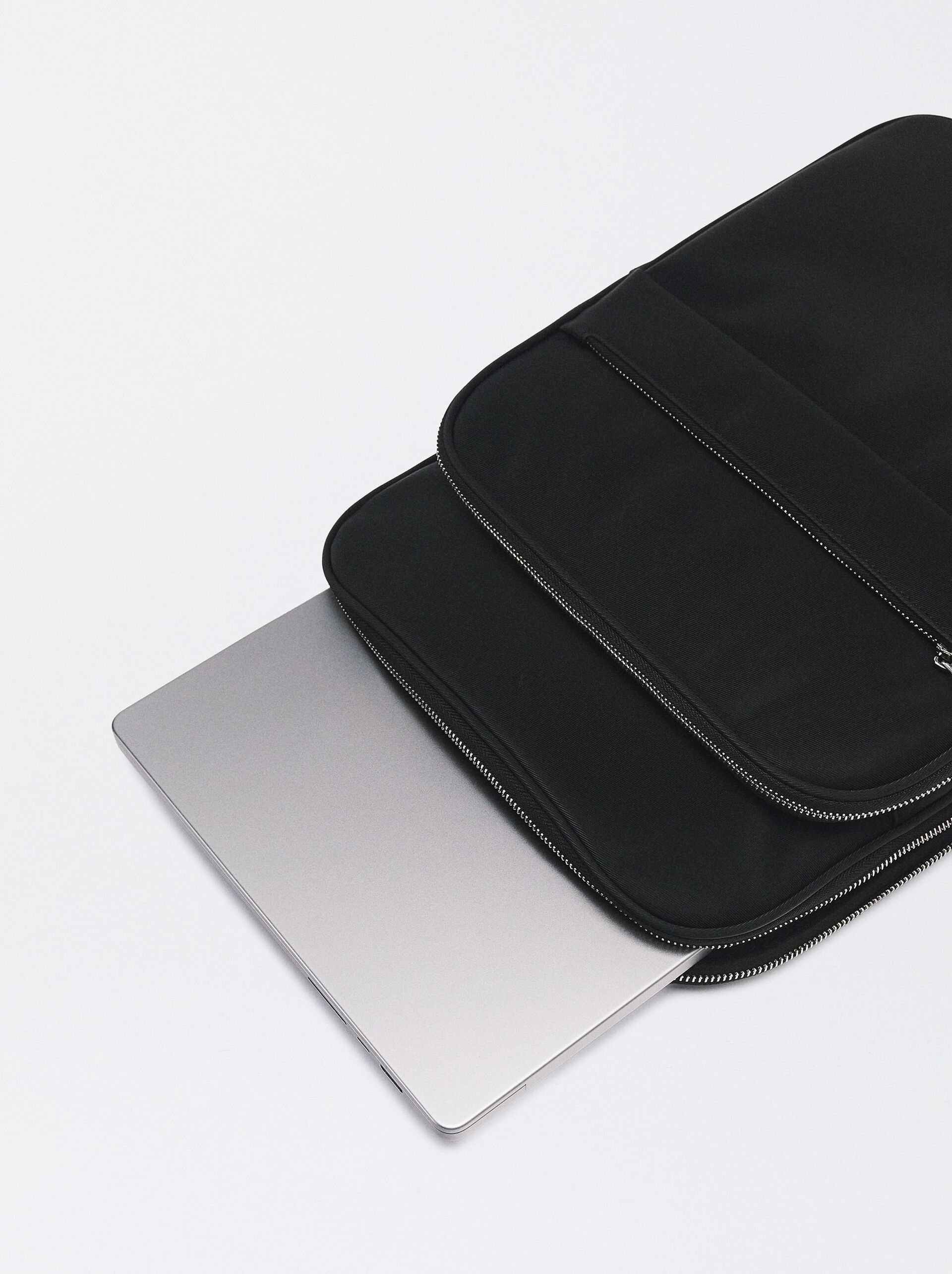 Nylon-Effect Backpack For 15” Laptop image number 4.0